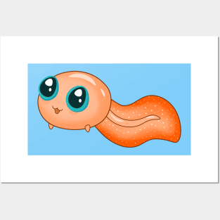 Orange Tadpole Posters and Art